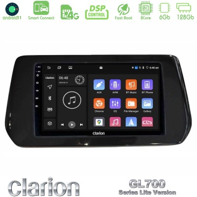 Clarion GL700 Lite Series 8Core Android11 6+128GB Suzuki Swift 2024-> Navigation Multimedia Tablet 9