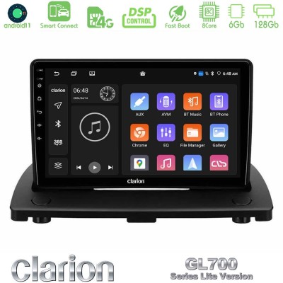 Clarion GL700 Lite Series 8Core Android11 6+128GB Volvo XC90 2006-2014 Navigation Multimedia Tablet 9