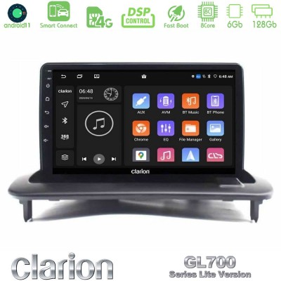 Clarion GL700 Lite Series 8Core Android11 6+128GB Volvo S40/C30/C70 Navigation Multimedia Tablet 9