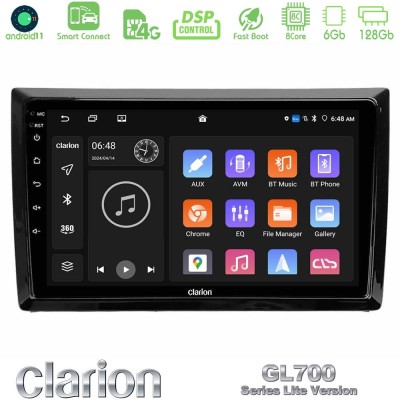 Clarion GL700 Lite Series 8Core Android11 6+128GB VW Beetle Navigation Multimedia Tablet 9