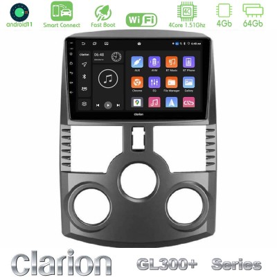 Clarion GL300+ Series 4Core Android11 4+64GB  Daihatsu Terios Navigation Multimedia Tablet 9