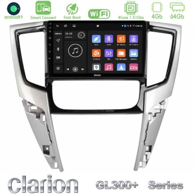 Clarion GL300+ Series 4Core Android11 4+64GB Mitsubishi L200 2019-2023 Navigation Multimedia Tablet 9