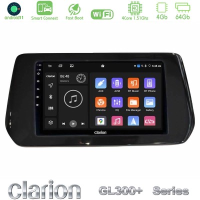 Clarion GL300+ Series 4Core Android11 4+64GB  Suzuki Swift 2024-> Navigation Multimedia Tablet 9