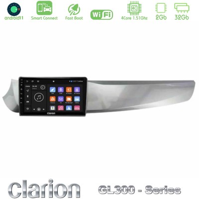 Clarion GL300 Series Alfa Romeo Giulietta 2010-2014 4Core Android11 2+32GB Navigation Multimedia Tablet 9