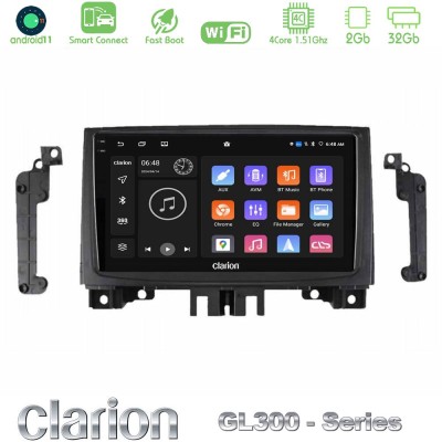 Clarion GL300 Series Mercedes Sprinter/VW Crafter 2006-2018 4Core Android11 2+32GB Navigation Multimedia Tablet 9
