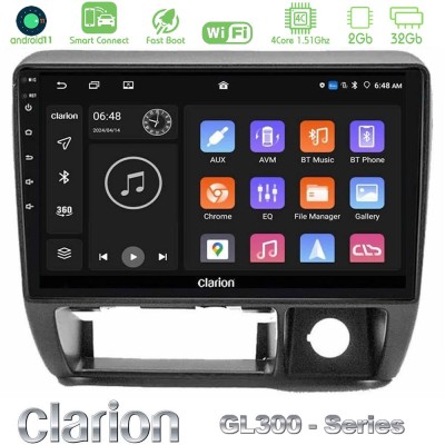 Clarion GL300 Series 4Core Android11 2+32GB Suzuki Jimny 1998-2005 Navigation Multimedia Tablet 9