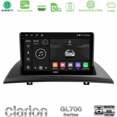 Clarion GL700 Series 8Core Android13 4+64GB BMW E83 Navigation Multimedia Tablet 9