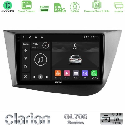 Clarion GL700 Series 8Core Android13 4+64GB Seat Leon Navigation Multimedia Tablet 9
