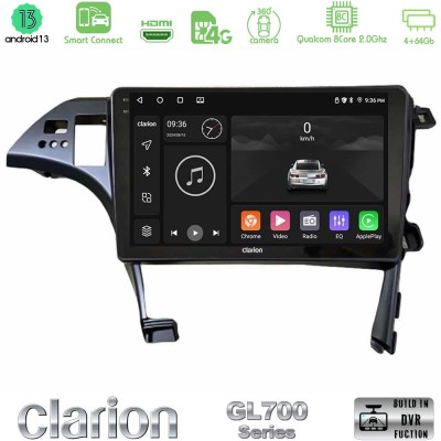 Clarion GL700 Series 8Core Android13 4+64GB Toyota Prius 2010-2015 Navigation Multimedia Tablet 10