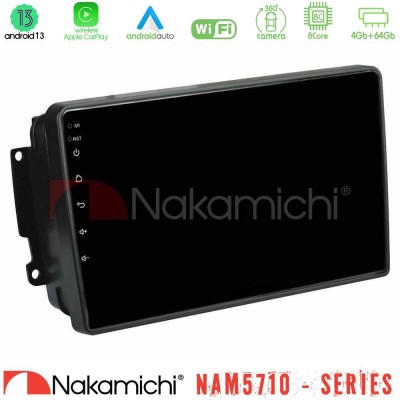 Nakamichi NAM5710 Series 8Core Android13 4+64GB  Mercedes C/CLK/G Class (W203/W209) Navigation Multimedia Tablet 9