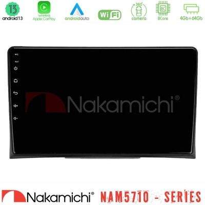 Nakamichi NAM5710 Series 8Core Android13 4+64GB  VW Transporter 2003-2015 Navigation Multimedia Tablet 9