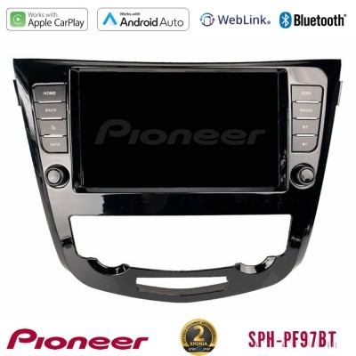 Pioneer SPH-PF97BT Series    Nissan Qashqai J11 (AUTO A/C) Multimedia Station 9