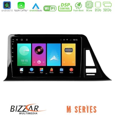 Bizzar M Series 8Core Android16 2+32GB  Toyota CH-R (Χωρίς Εργ.Οθόνη) Navigation Multimedia Tablet 9