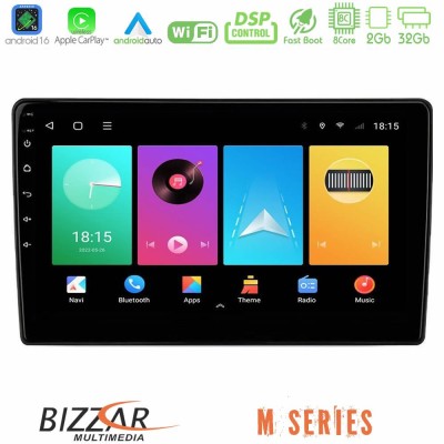 Bizzar M Series 8Core Android16 2+32GB  Opel Astra/Corsa/Antara/Zafira Navigation Multimedia Tablet 9