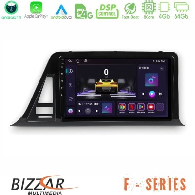 Bizzar F Series 8Core Android14 4+64GB  Toyota CH-R RHD Navigation Multimedia Tablet 9