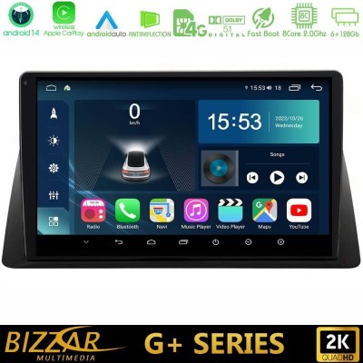 Bizzar G+ Series Honda WR-V 2024-> 8core Android14 6+128GB Navigation Multimedia Tablet 10