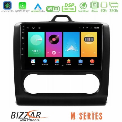 Bizzar M Series 8Core Android16 2+32GB  Ford Focus Auto AC Navigation Multimedia Tablet 9