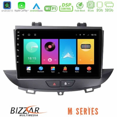 Bizzar M Series 8Core Android16 2+32GB Opel Grandland/Crossland X Navigation Multimedia Tablet 9