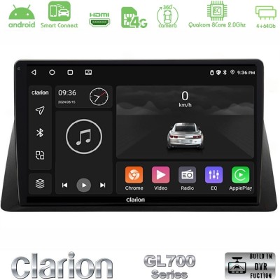 Clarion GL700 Series Honda WR-V 2024-> 8Core Android ClarionOS 4+64GB Navigation Multimedia Tablet 10