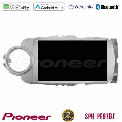 Pioneer SPH-PF97BT Series    Toyota Yaris Multimedia Station 9