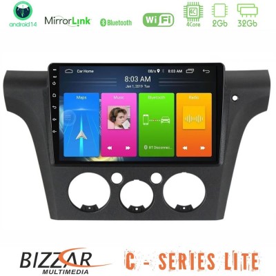 Bizzar C Series Lite 4Core Android14 2+32GB Mitsubishi Outlander 2002 – 2007 Navigation Multimedia Tablet 10