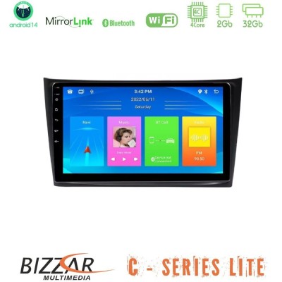 Bizzar C Series Lite 4Core Android14 2+32GB  Volvo XC90 2006-2014 Navigation Multimedia Tablet 10