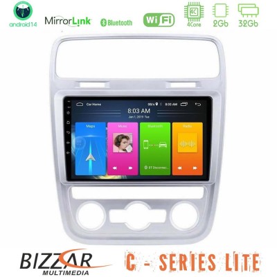 Bizzar C Series Lite 4Core Android14 2+32GB VW Scirocco 2014 – 2017 Navigation Multimedia Tablet 9