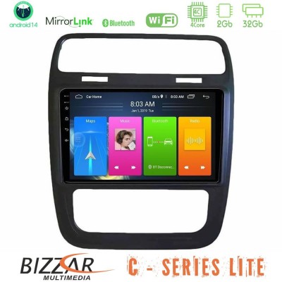Bizzar C Series Lite 4Core Android14 2+32GB VW Scirocco 2014 – 2017 Navigation Multimedia Tablet 9