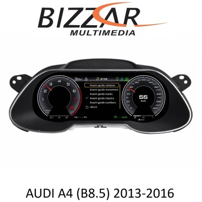 Bizzar Digital Cluster AUDI A4 (B8.5) 2013-2016 Digital HD LCD Instrument Cluster 12.3