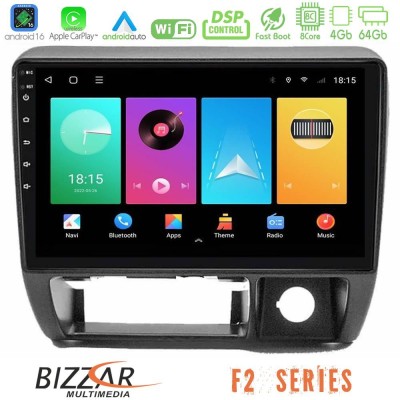 Bizzar F2 Series 8Core Android16 4+64GB Suzuki Jimny 1998-2005 Navigation Multimedia Tablet 9