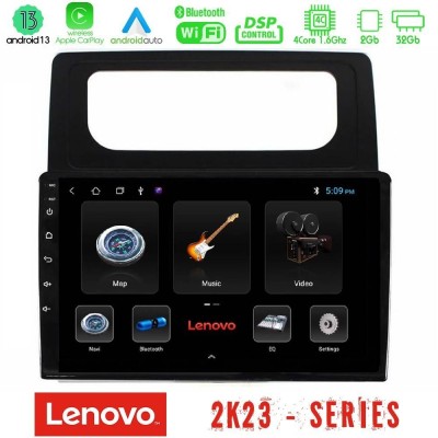 Lenovo Car Pad VW Caddy 2004-2014 4Core Android 13 2+32GB Navigation Multimedia Tablet 10