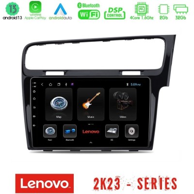 Lenovo Car Pad VW GOLF 7 RHD 4Core Android 13 2+32GB Navigation Multimedia Tablet 10