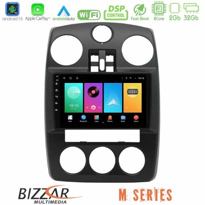 Bizzar M Series 8Core Android16 2+32GB  Chrysler PT-Cruiser 2000-2005 Navigation Multimedia Tablet 9
