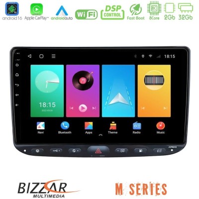 Bizzar M Series 8Core Android16 2+32GB  Fiat Punto/ Evo Navigation Multimedia Tablet 9