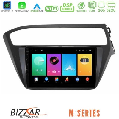 Bizzar M Series 8Core Android16 2+32GB Hyundai i20 2018-2020 RHD Navigation Multimedia Tablet 9