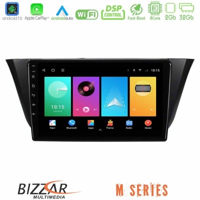 Bizzar M Series 8Core Android16 2+32GB Iveco Daily 2014-2025 Navigation Multimedia Tablet 9