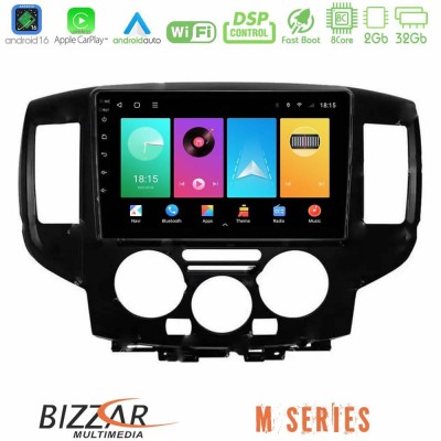 Bizzar M Series 8Core Android16 2+32GB  Nissan NV200 Navigation Multimedia Tablet 9