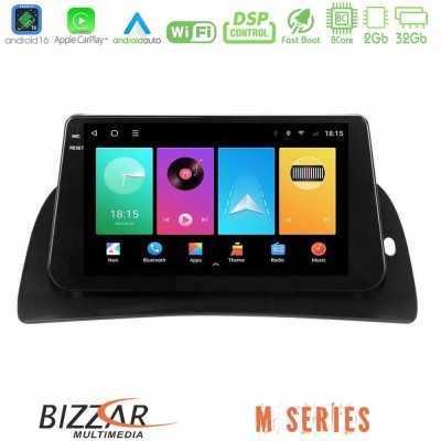 Bizzar M Series 8Core Android16 2+32GB  Renault Kangoo 2014-2018/Nissan NV250 2019 - 2022 Navigation Multimedia Tablet 9