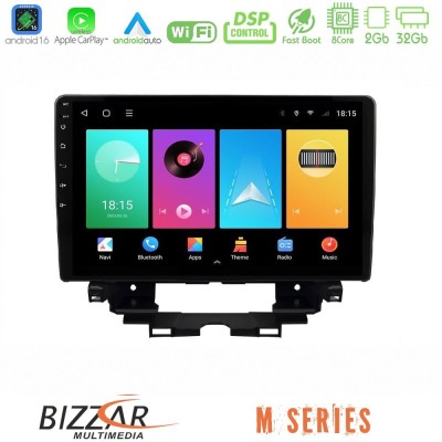 Bizzar M Series 8Core Android16 2+32GB Renault Kangoo / Nissan Townstar 2022-> Navigation Multimedia Tablet 10