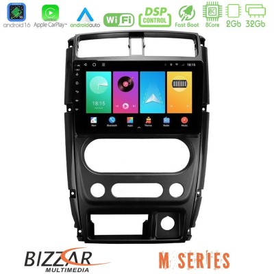 Bizzar M Series 8Core Android16 2+32GB  Suzuki Jimny 2007-2017 Navigation Multimedia Tablet 9