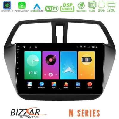 Bizzar M Series 8Core Android16 2+32GB  Suzuki SX4 S-Cross Navigation Multimedia Tablet 9