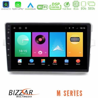 Bizzar M Series 8Core Android16 2+32GB Toyota Verso 2009-2018 Navigation Multimedia Tablet 9