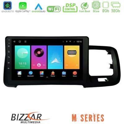 Bizzar M Series 8Core Android16 2+32GB  Volvo S60 2010-2018 Navigation Multimedia Tablet 9