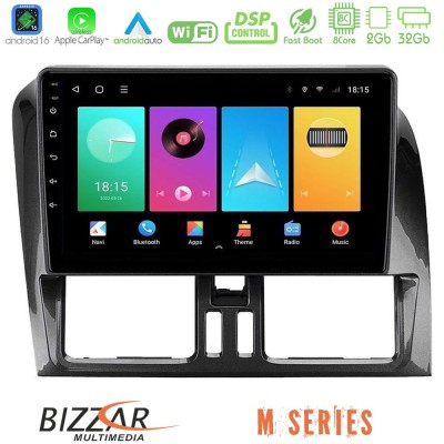 Bizzar M Series 8Core Android16 2+32GB  Volvo XC60 2009-2012 Navigation Multimedia Tablet 9