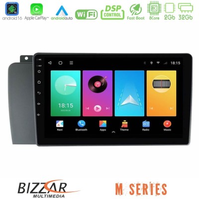 Bizzar M Series 8Core Android16 2+32GB  Volvo S60 2004-2009 Navigation Multimedia Tablet 9