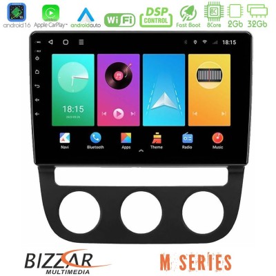 Bizzar M Series 8Core Android16 2+32GB  VW Jetta Navigation Multimedia Tablet 10