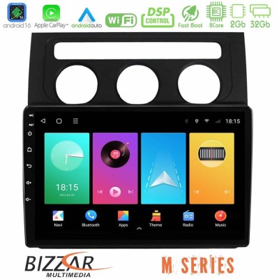 Bizzar M Series 8Core Android16 2+32GB     VW Touran 2003-2011 Navigation Multimedia Tablet 10
