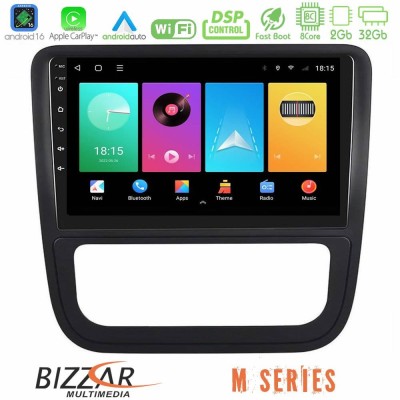 Bizzar M Series 8Core Android16 2+32GB  VW Scirocco 2008-2014 Navigation Multimedia Tablet 9