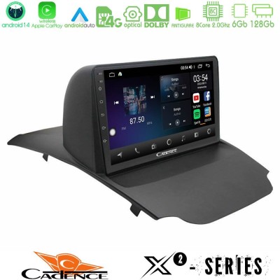 Cadence X2 Series 8Core Android14 6+128GB  Ford Ecosport 2014-2017 Navigation Multimedia Tablet 10
