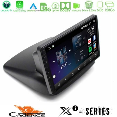 Cadence X2 Series 8Core Android14 6+128GB  Fiat Doblo 2002-2009 Navigation Multimedia Tablet 10